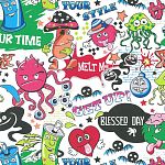 МОНСТРИКИ (MULTI/WHT GD. N/0049/16 BUSY/MONSTERS)